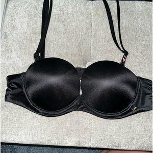 Victoria’s Secret black bra strapless 34A new